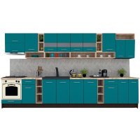 Bucatarie COSSY NEW 400 Wenge / Decor 0245